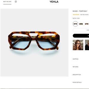 Brand new Vehla sunglasses